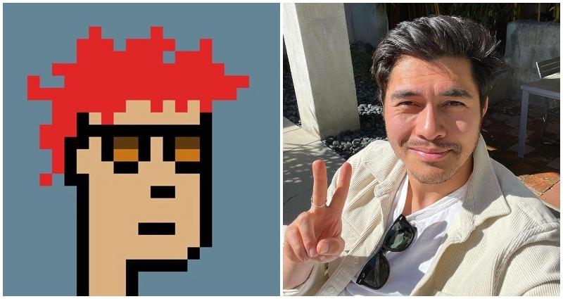 Henry Golding purchases a CryptoPunk
