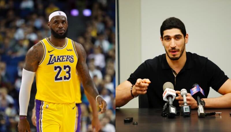 LeBron James claps back at Enes Kanter’s call out