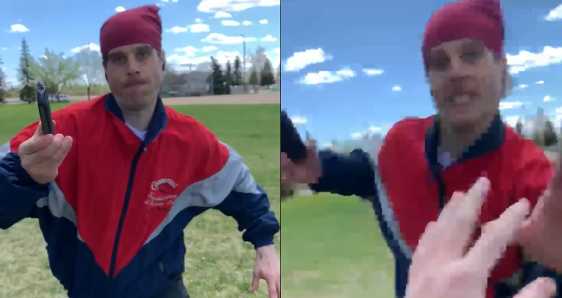 Canadian man attacks teen racism covid