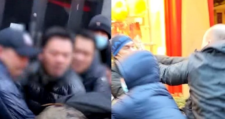 Rally against anti-Asian hate in London devolves into brawl as Hong Kong and Chinese protestors clash
