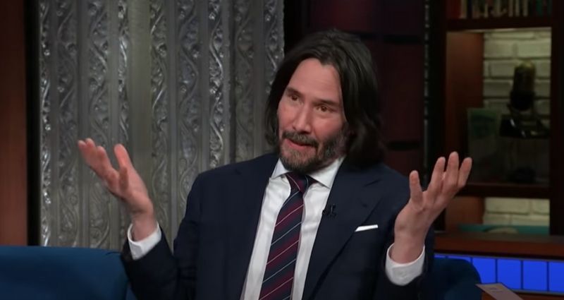 Keanu Reeves says he wasn't really sad in the 'Sad Keanu' meme photo