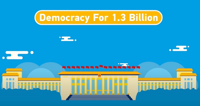 China claims it has a better democracy than the U.S.