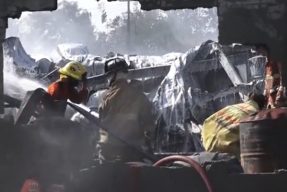 Thailand Oil Warehouse Fire