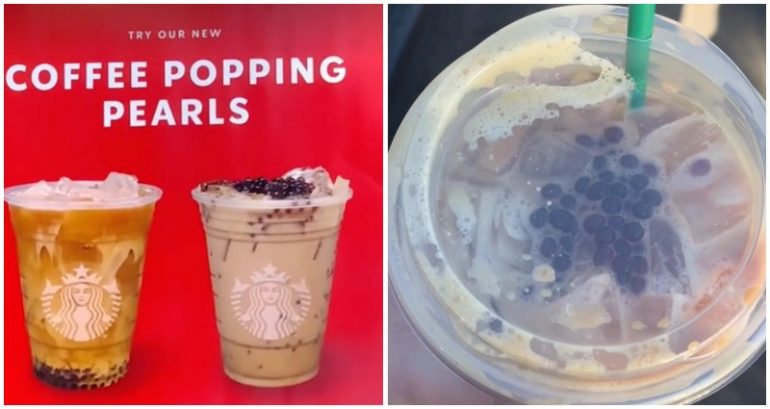 Viral TikTok reveals Starbucks U.S. is testing out ‘coffee popping pearls’