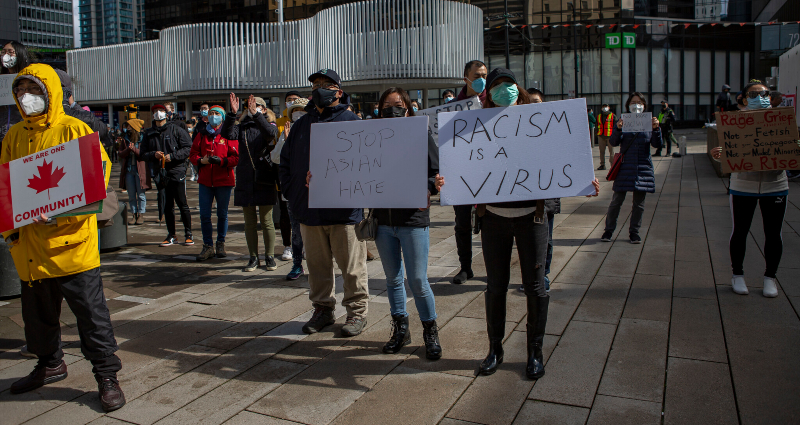 CANADA Hate is a Virus RALLY