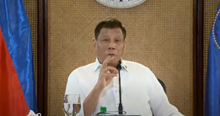 Philippines’ Duterte orders arrest of unvaccinated people who leave their homes