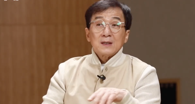 Jackie Chan on Young Actors