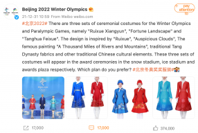 Beijing Olympic Ceremonies Uniforms