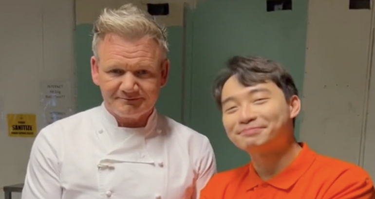 ‘We b*tched about Jamie Oliver for 15 minutes’: Uncle Roger meets Gordon Ramsey in new video