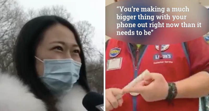 Lowe's Customer Anti-Asian Racism