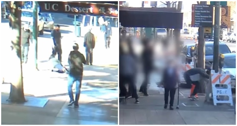 oakland attacker punched