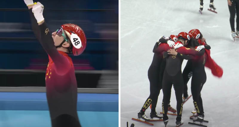china's first gold olympics 2022