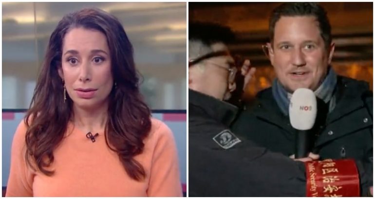 Dutch reporter hauled away by Chinese guard on live TV while covering Beijing Olympics opening ceremony
