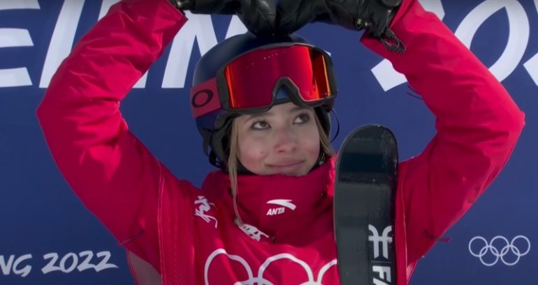 US-born freeskier Eileen Gu wins second medal at the Beijing Olympics with silver finish in slopestyle