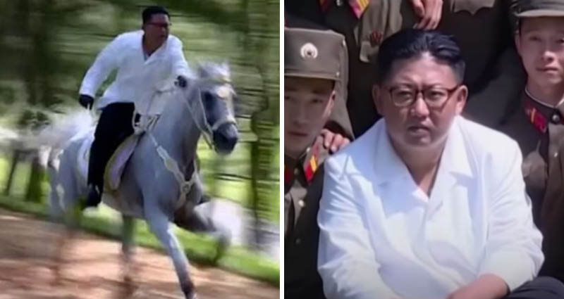 kim jong un and horse