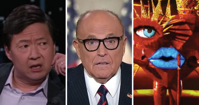 Judges Ken Jeong, Robin Thicke walk off in protest after ‘The Masked Singer’ unveils Rudy Giuliani