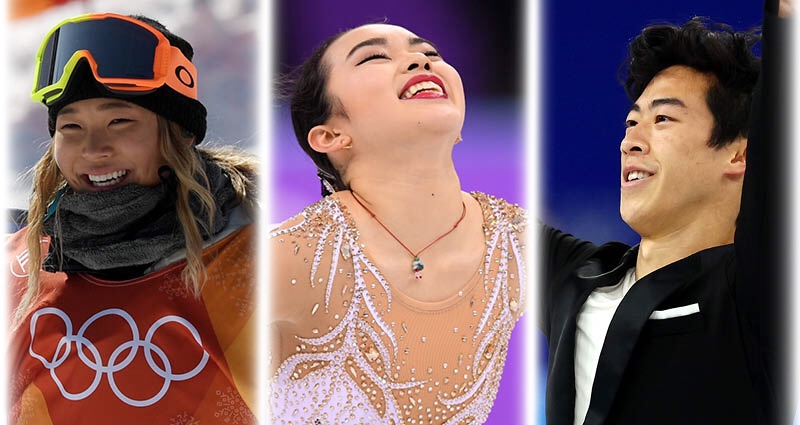 olympic asian american athlete schedule