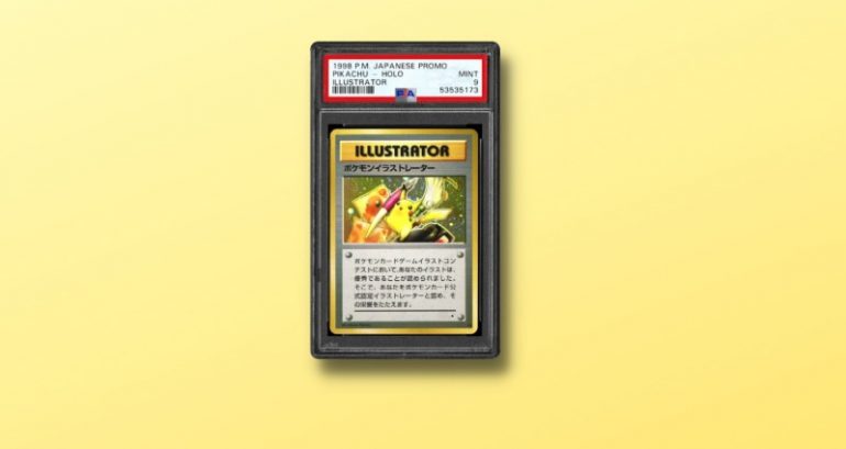 Rare 1998 Pokémon card of Pikachu sells for record-breaking $900,000 at auction
