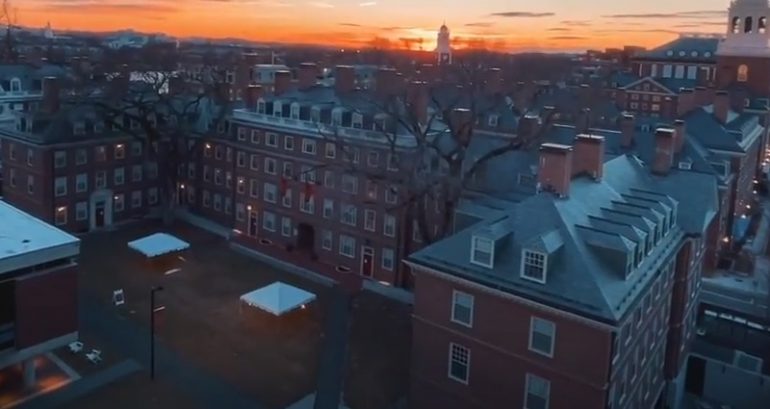 Flyers with anti-Asian slurs posted to Harvard UC president’s door days after separate alleged vandalism
