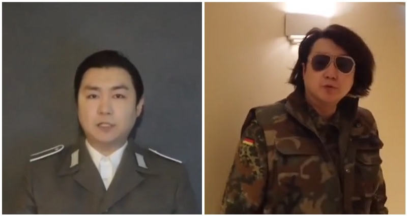 Chinese man volunteer Ukraine