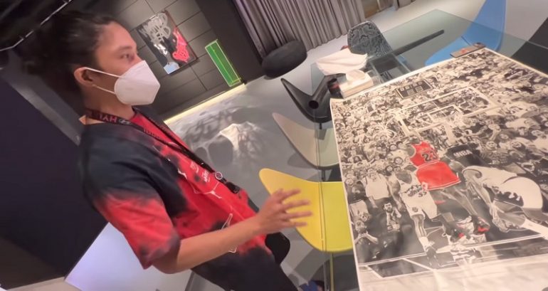 ‘Never in my wildest imagination’: NBA legend Michael Jordan fulfills Filipino artist’s childhood dream