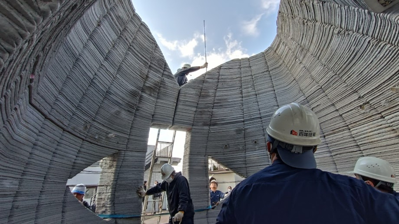 画材 Sonho do Oriente Japanese company 3D-prints spherical house in under 24 hours
