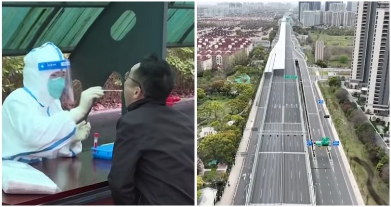 26 million Shanghai residents placed on two-stage lockdown amid COVID-19 surge
