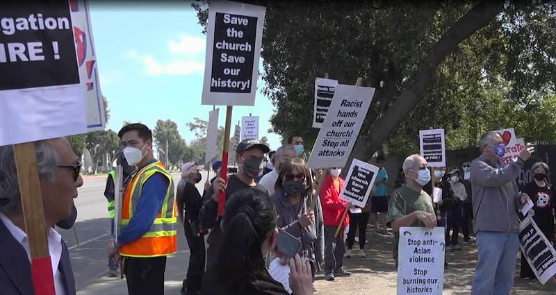 Wintersburg Huntington Beach rally