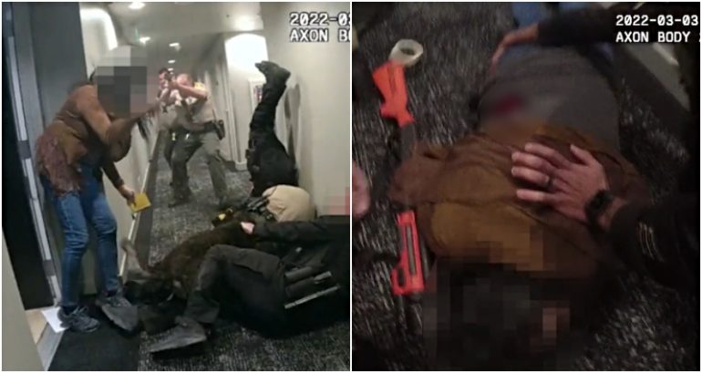 San Diego woman fatally shot by law enforcement trying to evict her after she stabs officer