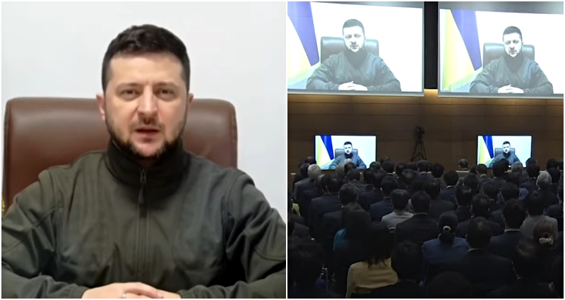 Zelenskyy asks Japan for tougher sanctions against Russia amid fears of chemical attack, nuclear threat
