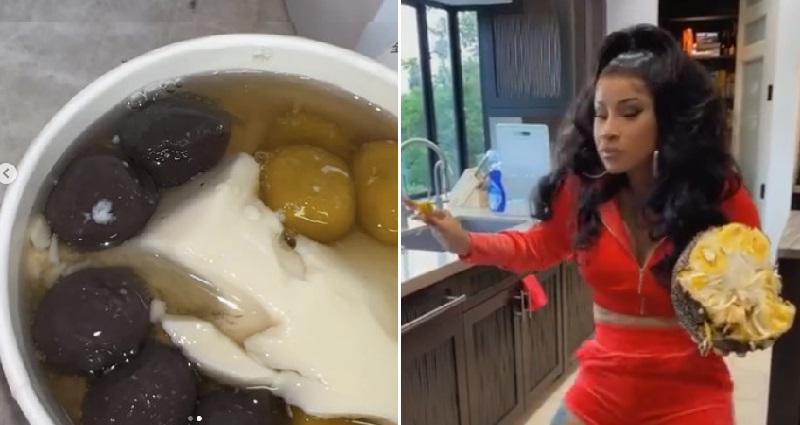 Cardi B food