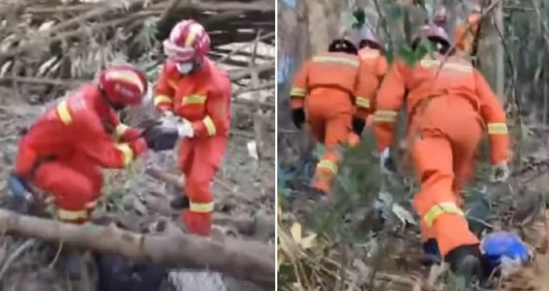 Chinese rescue teams struggle to find flight MU-5735’s second black box, which recorded flight data