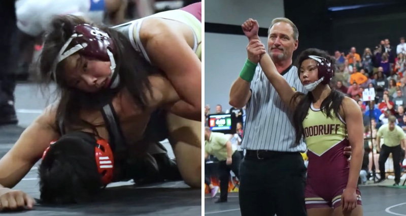 first female wrestler south carolina state championship