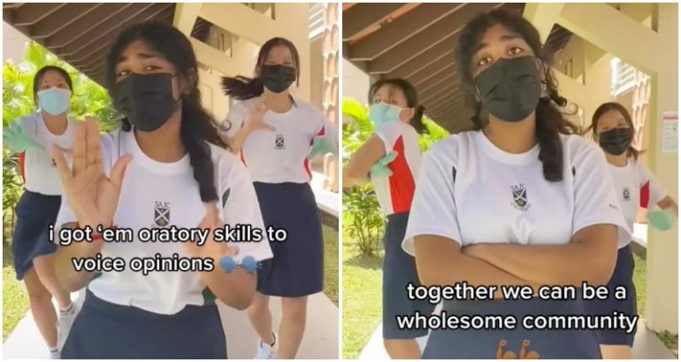 Singapore student lands the internet’s endorsement for her student council election with TikTok rap video