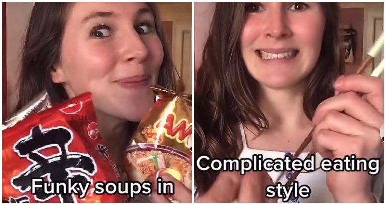 TikToker accused of exoticizing Asian cultures in viral videos about living with her Chinese boyfriend