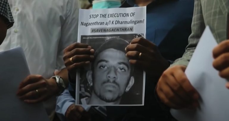 Singapore defends their execution of mentally disabled Malaysian man caught with 1.5 ounces of heroin