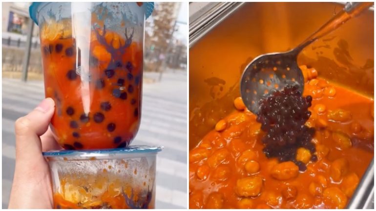 ‘Really delicious’: Bubble tea chain offers up boba tteokbokki drink for April Fool’s
