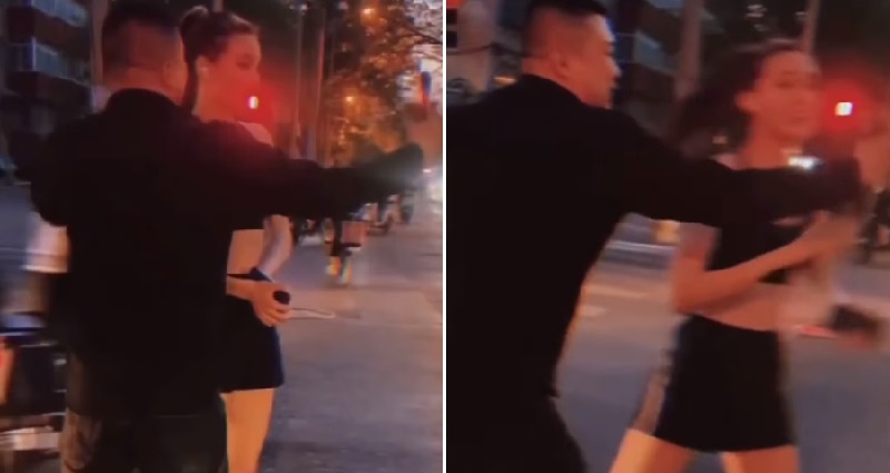 Viral clip shows man apparently stopping Olympian Eileen Gu from leaving after a selfie in Beijing