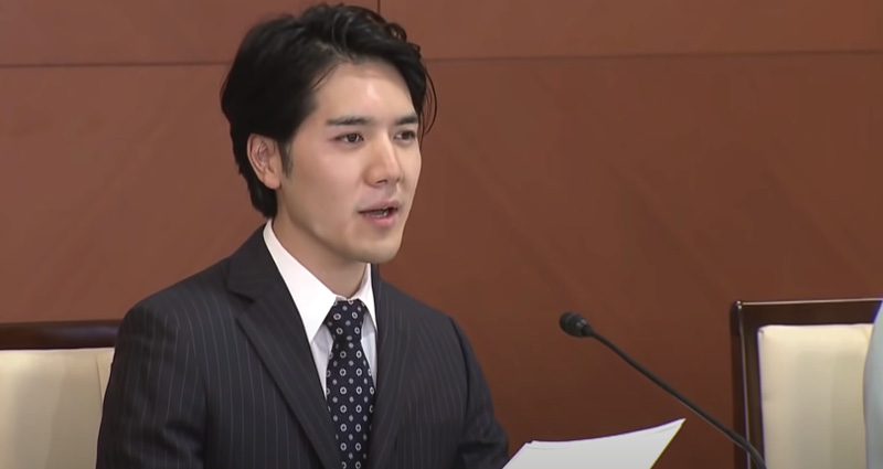 Husband of former Japanese princess Mako fails the New York bar exam for the second time