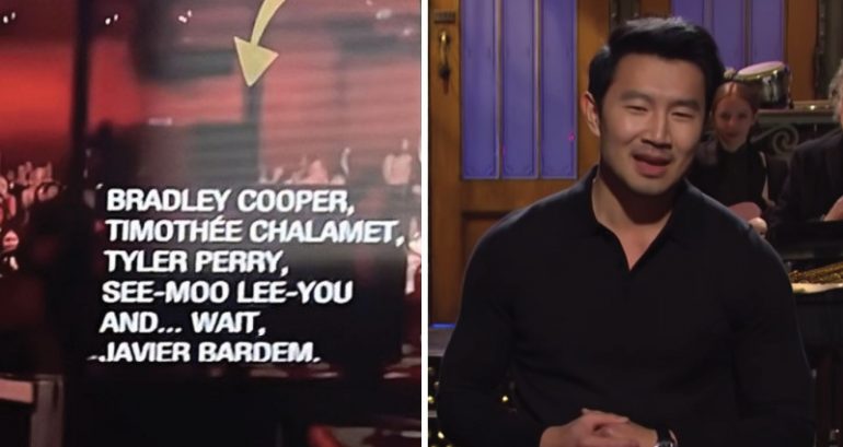 ‘See-moo Lee-you’: Simu Liu shares what presenters see when announcing his name