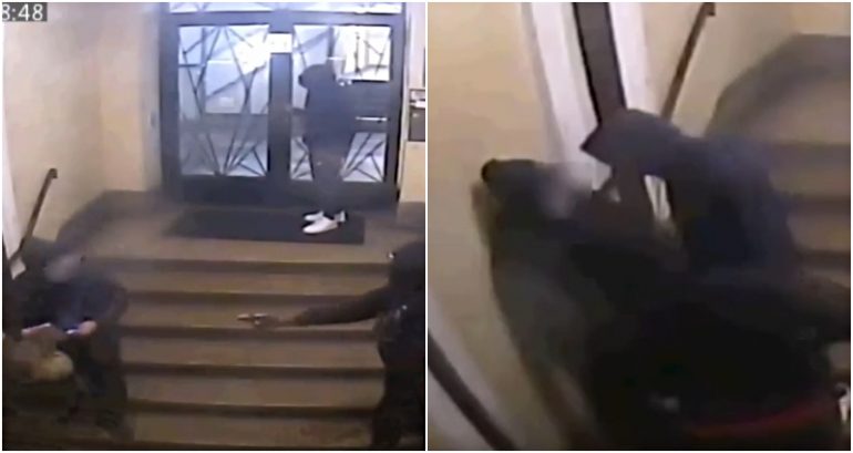 Chinese food delivery worker punched, robbed and shot at while dropping off order in Brooklyn