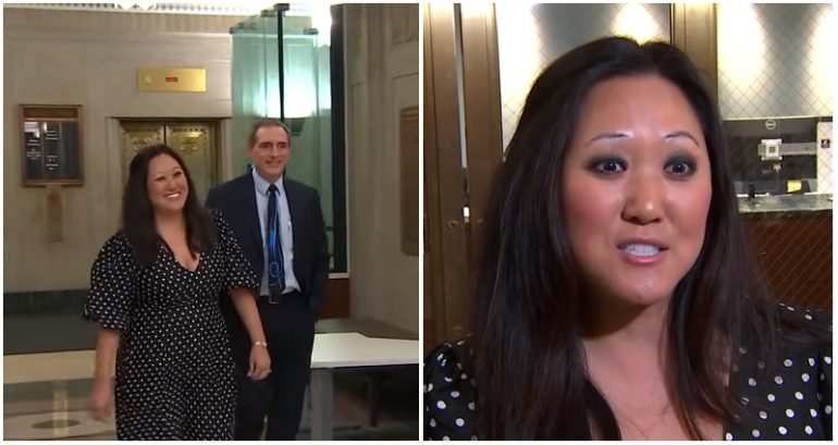 Minnesota congressional candidate Jennifer Carnahan accuses man of swerving his car at her