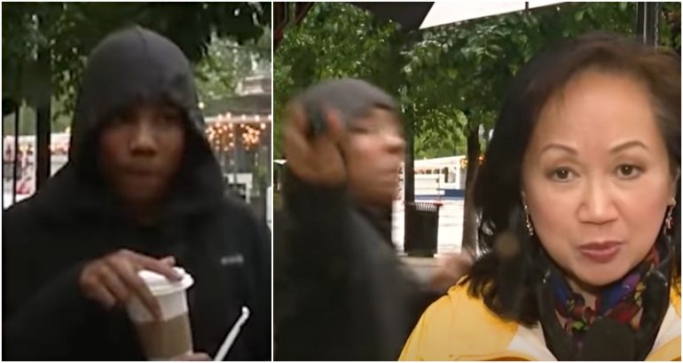 Chicago police searching for man who pointed gun at local news crew reporting on gun violence