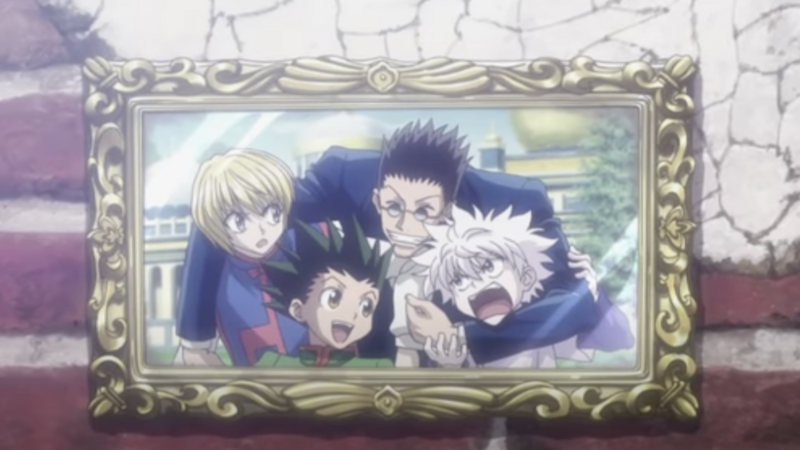 Elite Hunter x Hunter - E o Leorio que tem uma foto do Gon, Killua