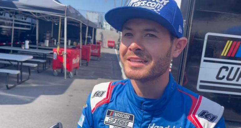 Asian American NASCAR driver Kyle Larson responds to Denny Hamlin’s Asian stereotype meme