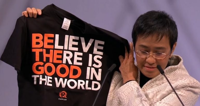 New Jersey high school names auditorium after Nobel-winning Filipino American journalist Maria Ressa