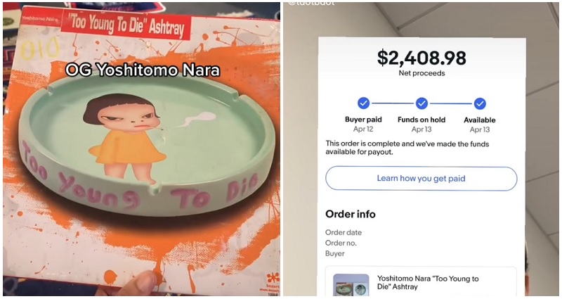 Yoshitomo Nara ashtray
