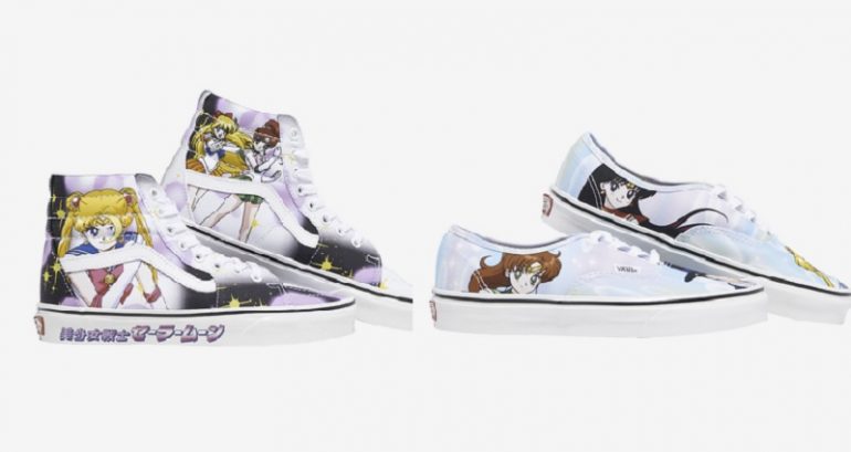 Win love by daylight with new Sailor Moon x Vans sneakers this summer