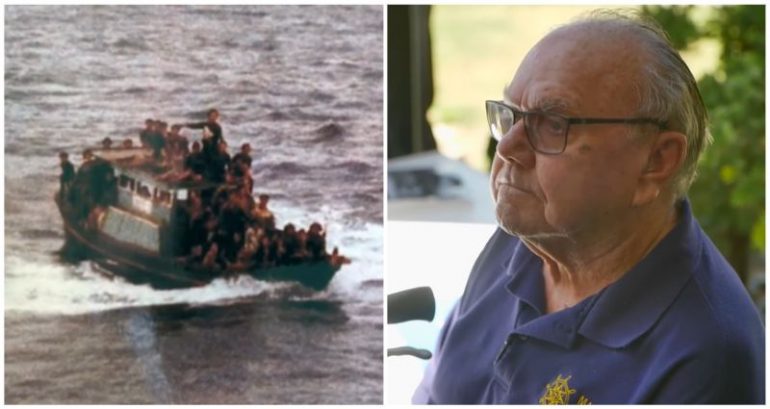 Vietnamese refugees reunite with sailor who saved them from lost fishing boat 44 years ago