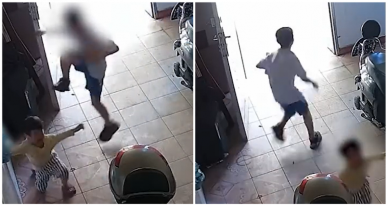 8-year-old boy in China caught on video brutally beating 2-year-old girl to steal her snacks